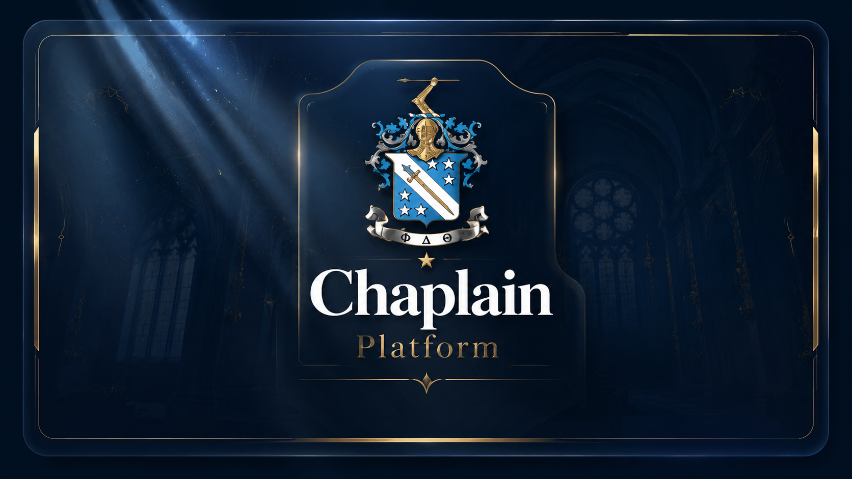 Phi Delta Theta Chaplain Platform